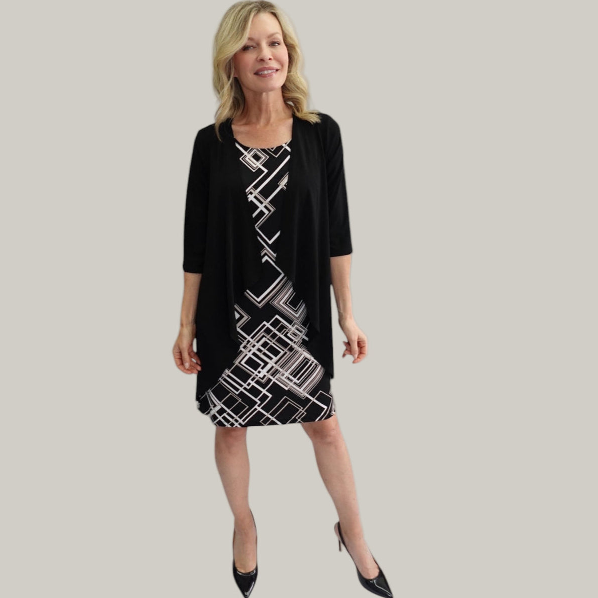 Soft Works - Two Piece Cardigan/Dress Set