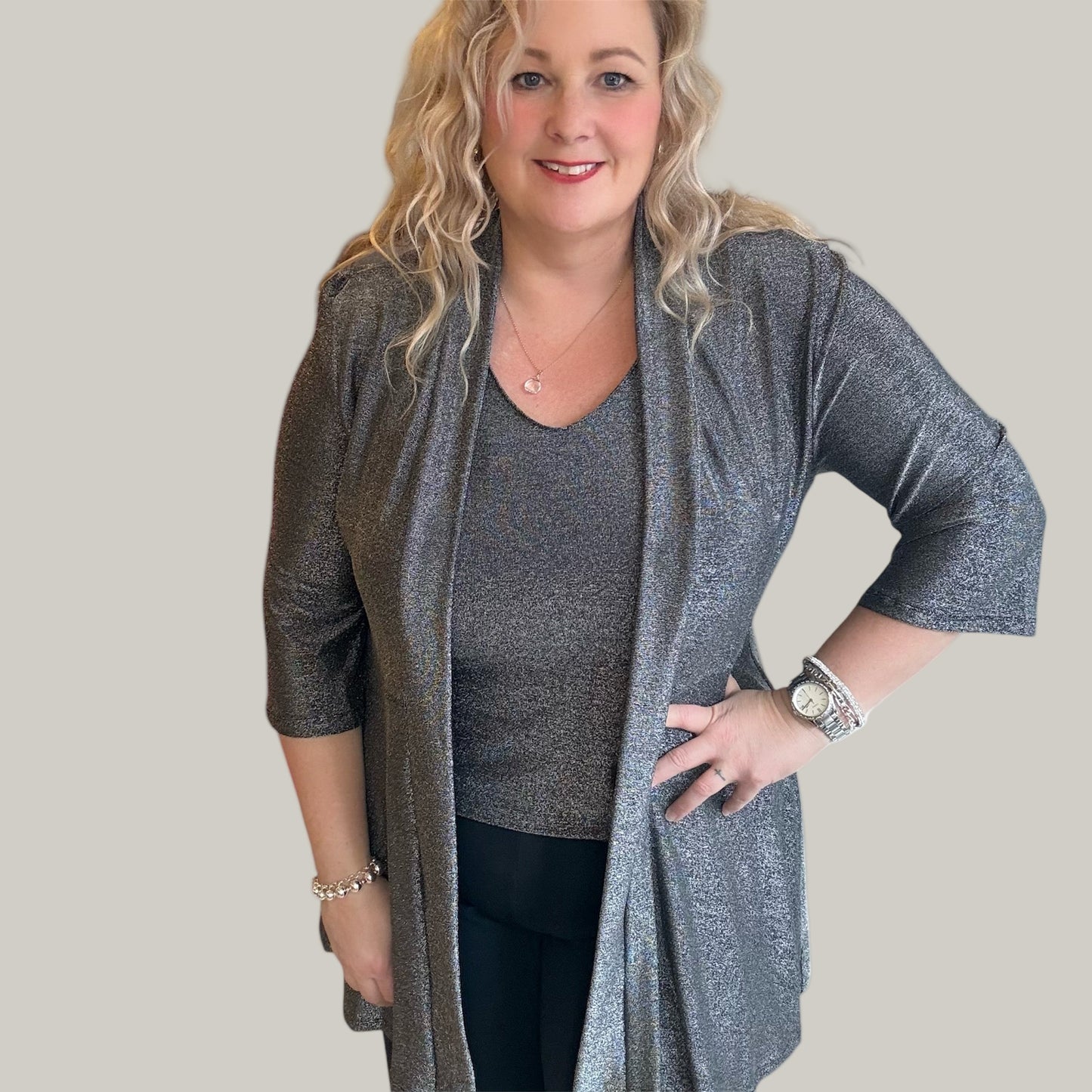 Soft Works - Shimmery Reversible Tank