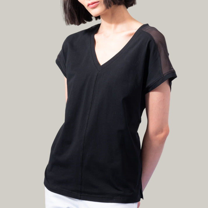 Elena Wang - Cap Sleeve Top