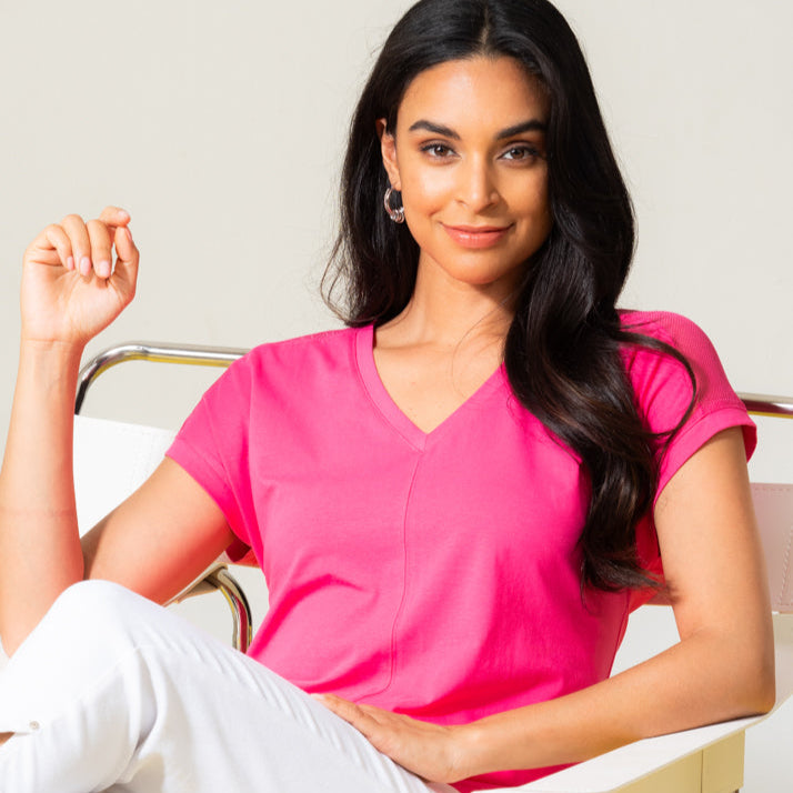 Elena Wang - Cap Sleeve Top