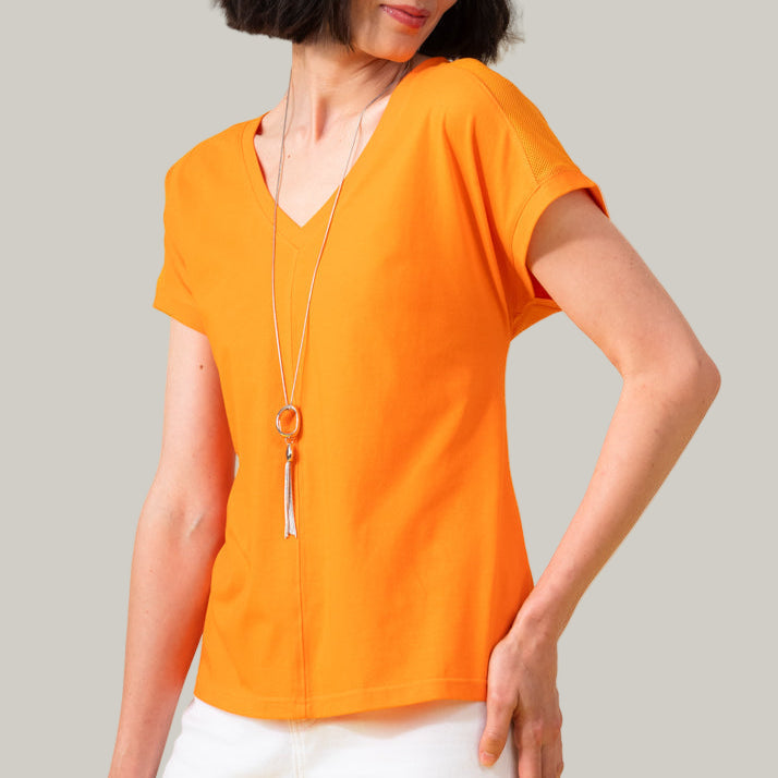 Elena Wang - Cap Sleeve Top