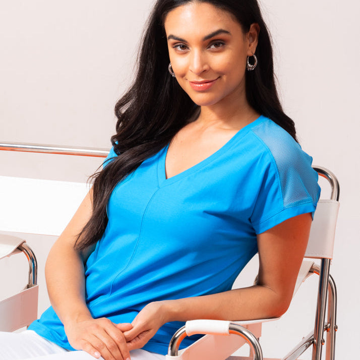 Elena Wang - Cap Sleeve Top