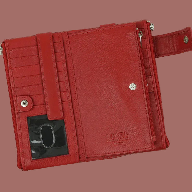 Nappa - Evelyn Large Leather Wallet
