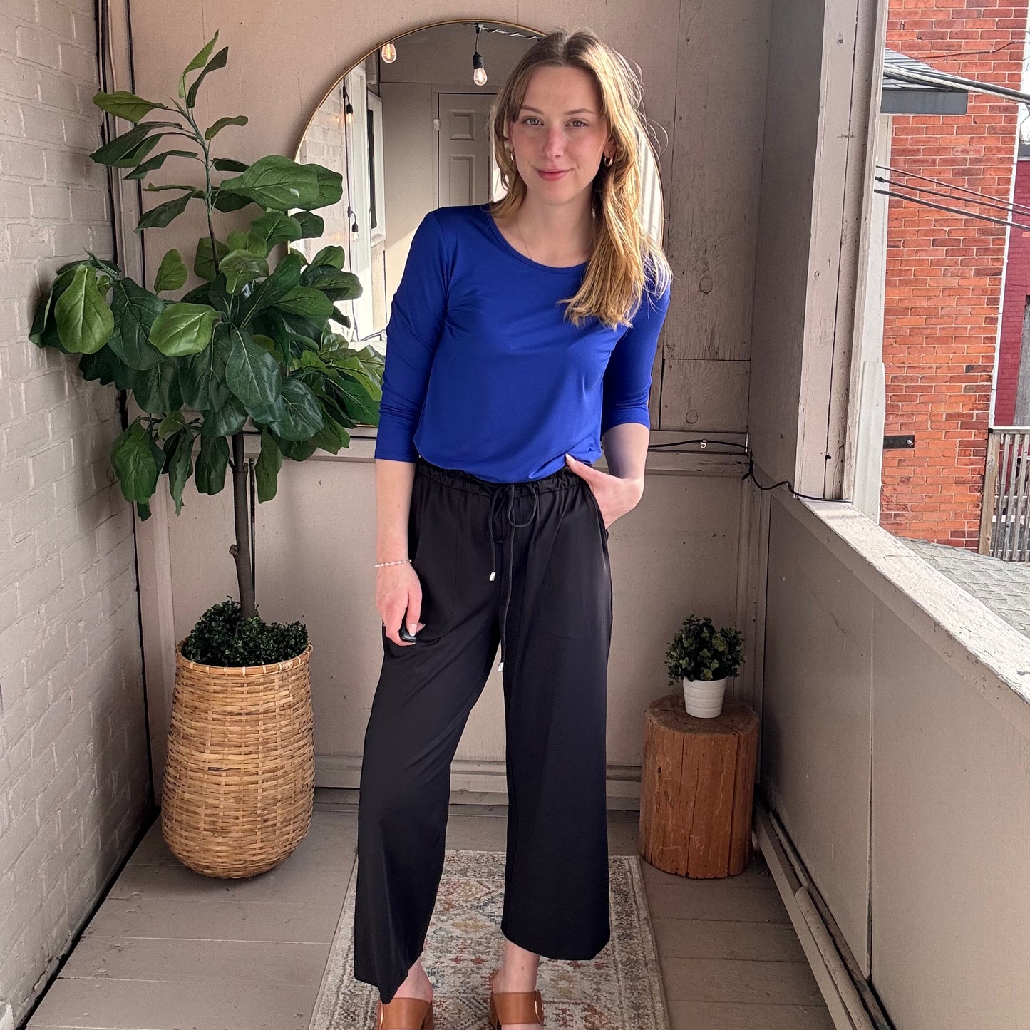 Pure - 3/4 Sleeve Top