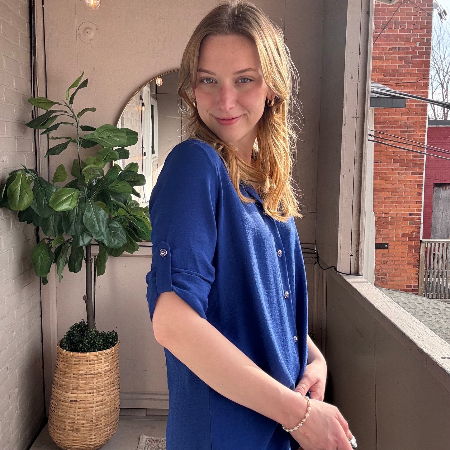 Pure - High-Low Blouse