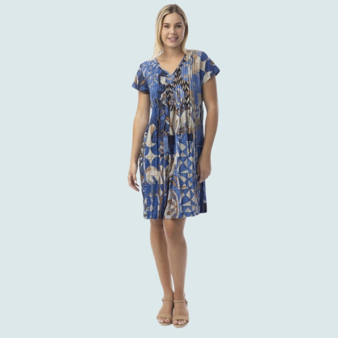 Orientique - Garden Pleated Dress