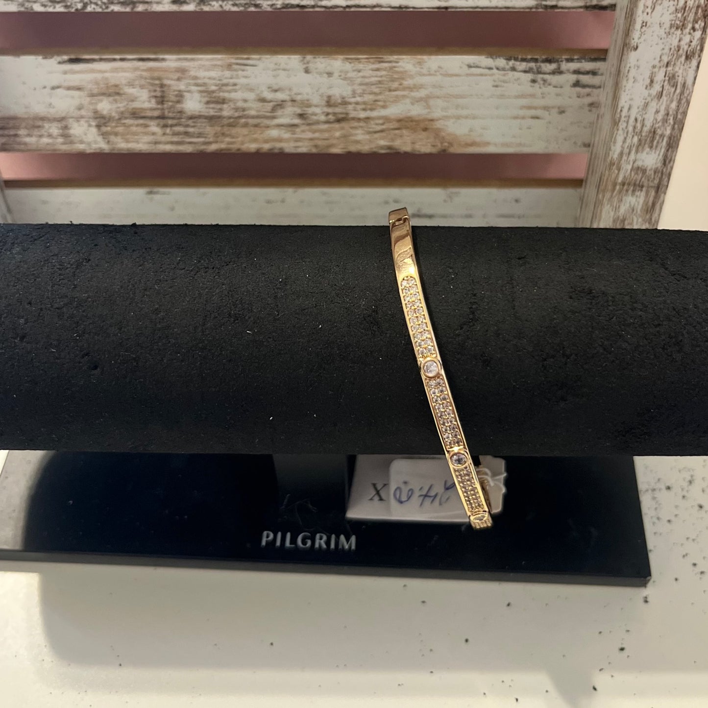 Audreys - Thin Sparkle Bangle Bracelet