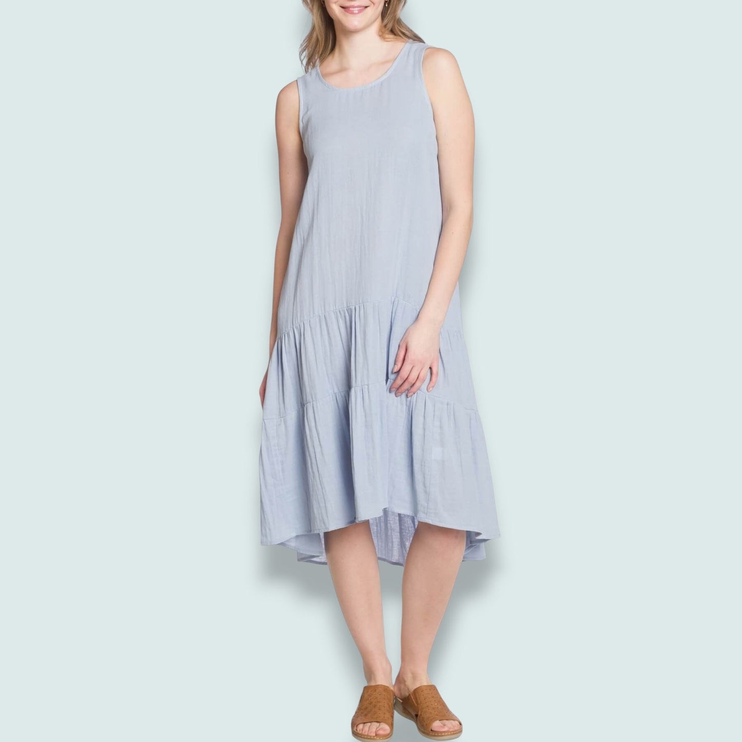 DKR - Easy Breeze Tiered Midi Dress
