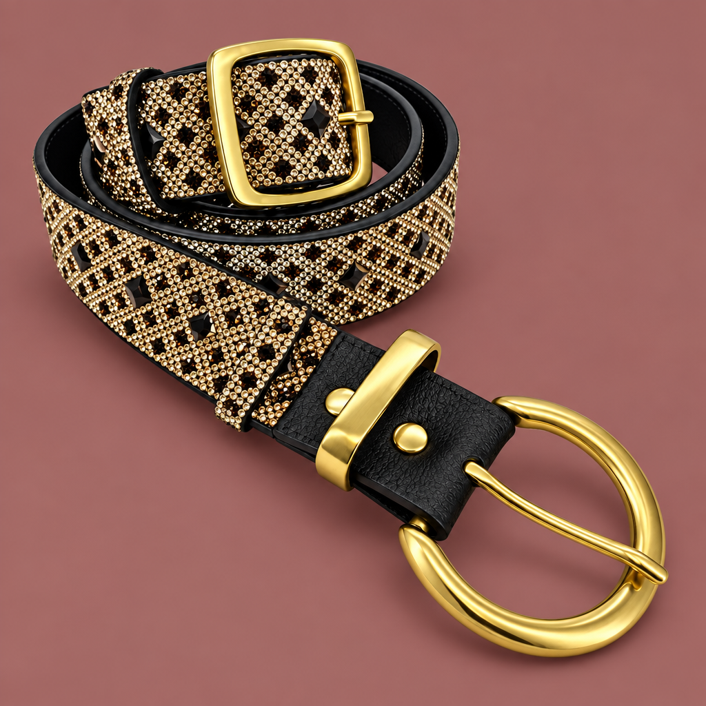 Jacqueline Kent - Diamond Crystal Belt With Extender