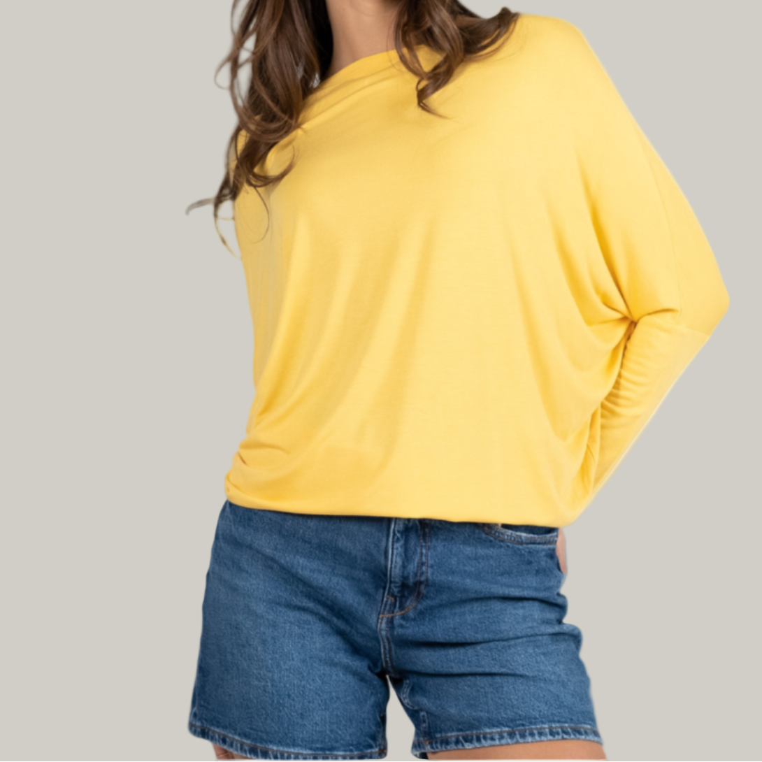 C'est Moi - Bamboo Boatneck Top
