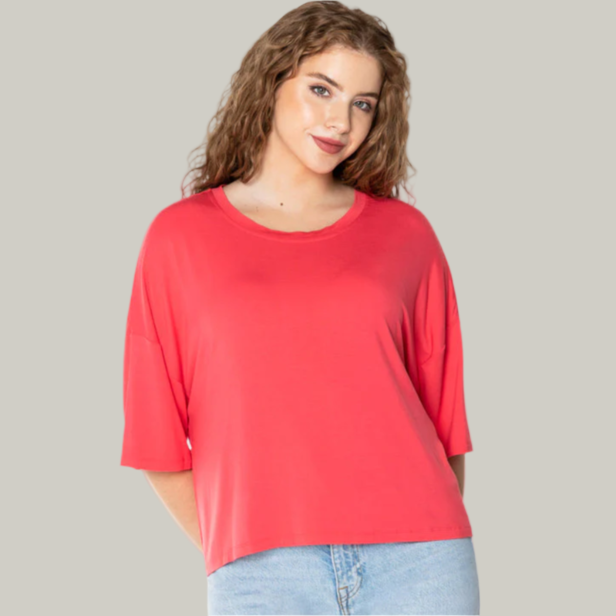 C'est Moi - Crop Boxy Top