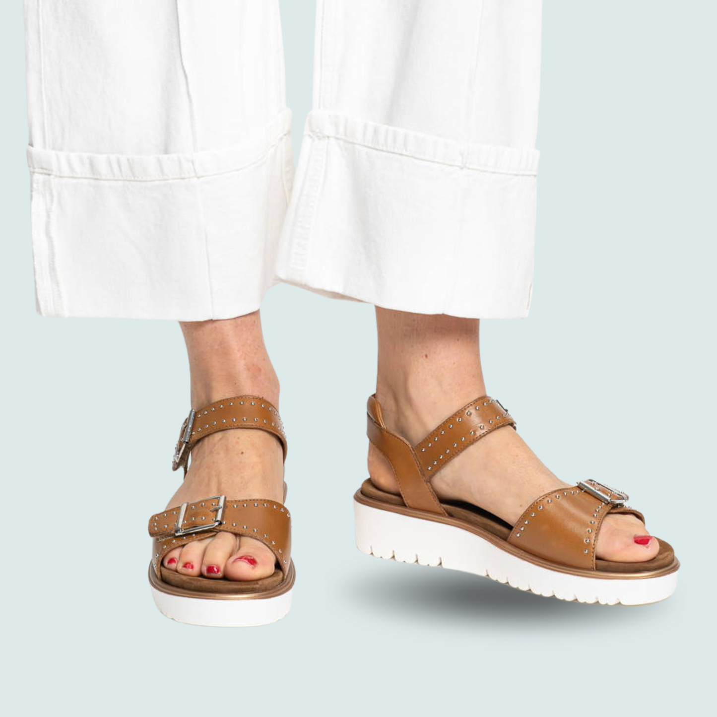 Ara - Wedge Velcro Sandals