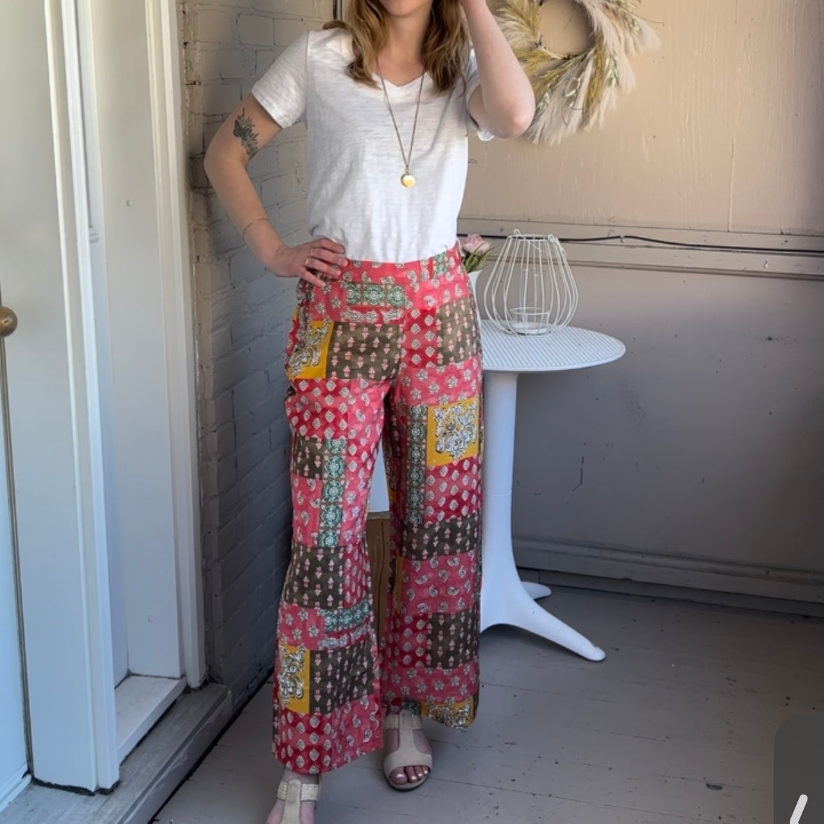 Escape - Paisley Patch Vacay Pant