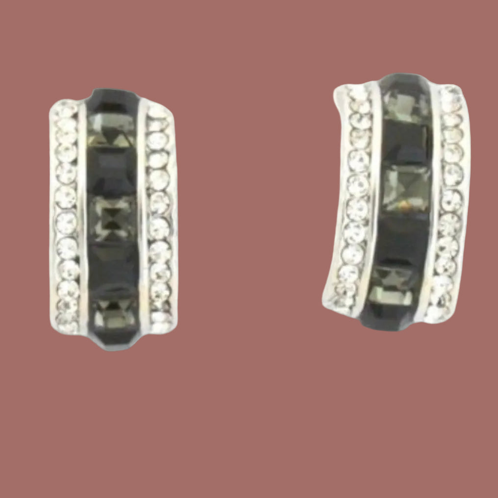 Evershine - Sparkling Band Clip-On Earrings
