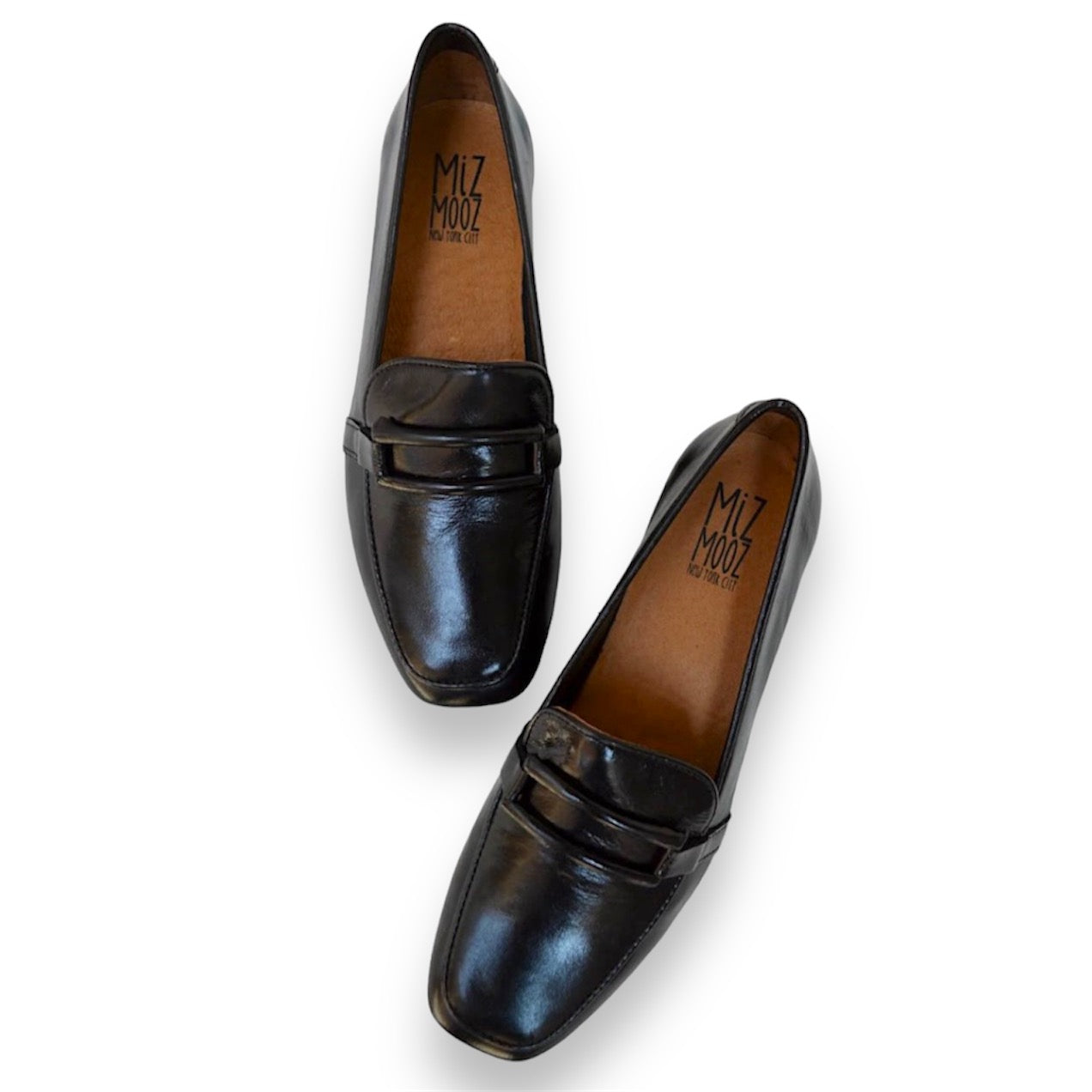 Miz Mooz - Black Patent Loafer