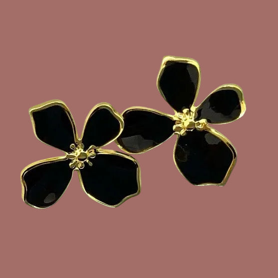 Audrey's - Midnight Bloom Studs