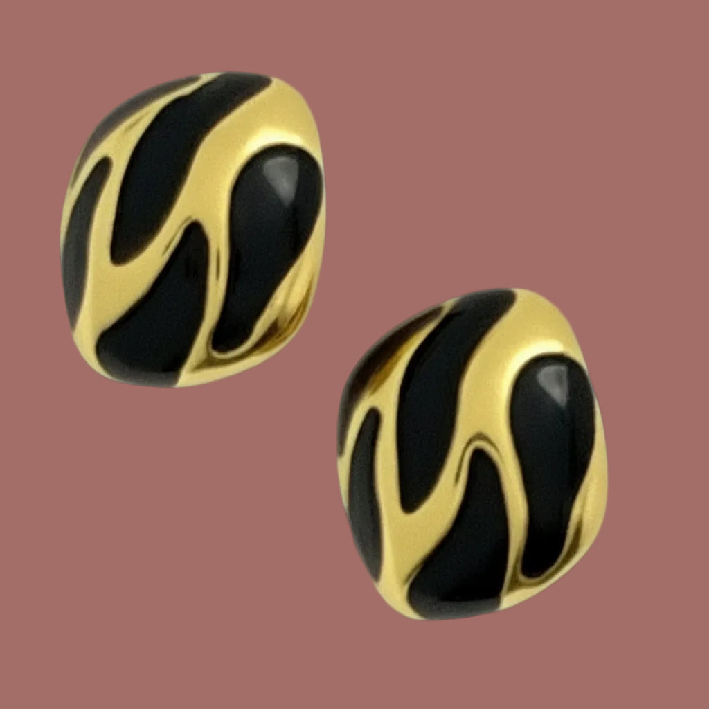 Audrey's - Gilded Wave Studs