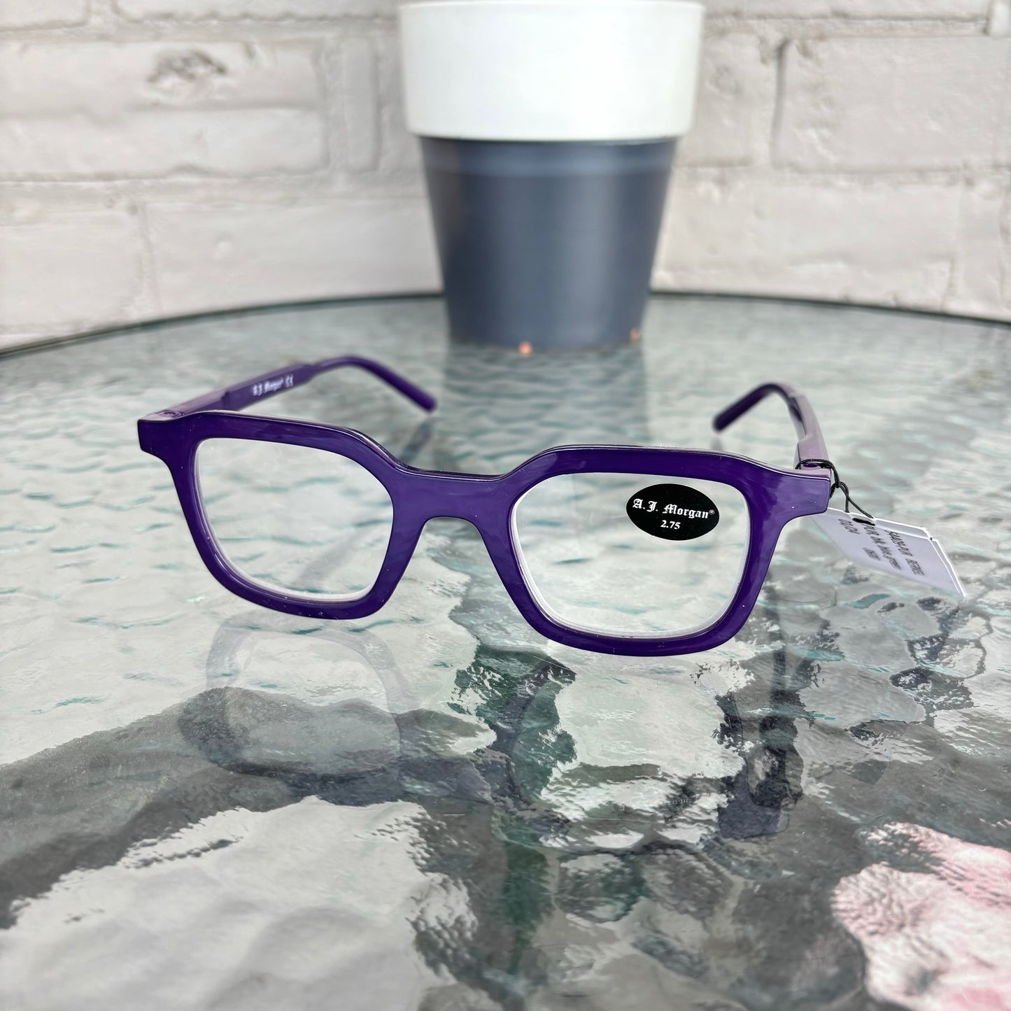 A.J. Morgan - Square Framed Reading Glasses