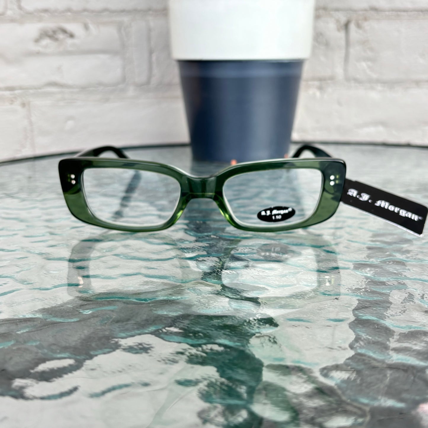 A.J. Morgan - Rectangular Reading Glasses
