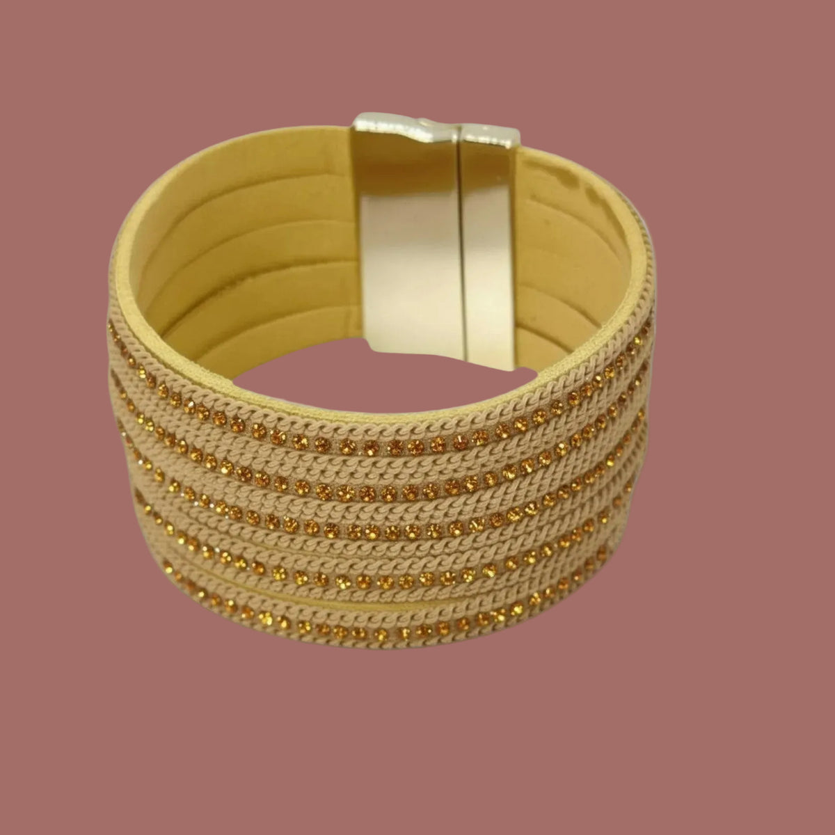 EL-KA - Shimmer Line Cuff Bracelet