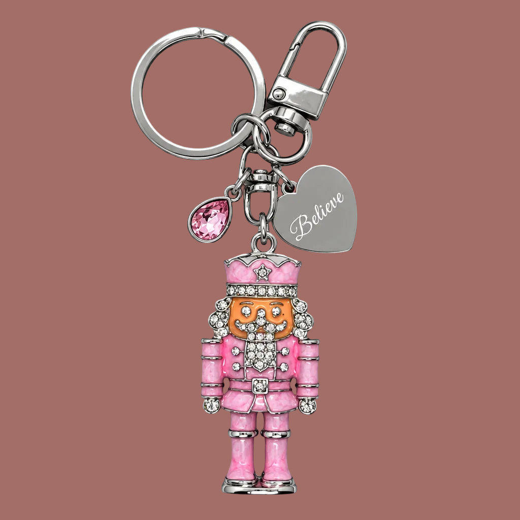 Jacqueline Kent - Believe Holiday Keychain