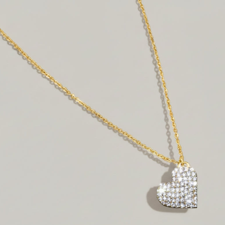 Audrey's - Golden Heart Whisper Necklace
