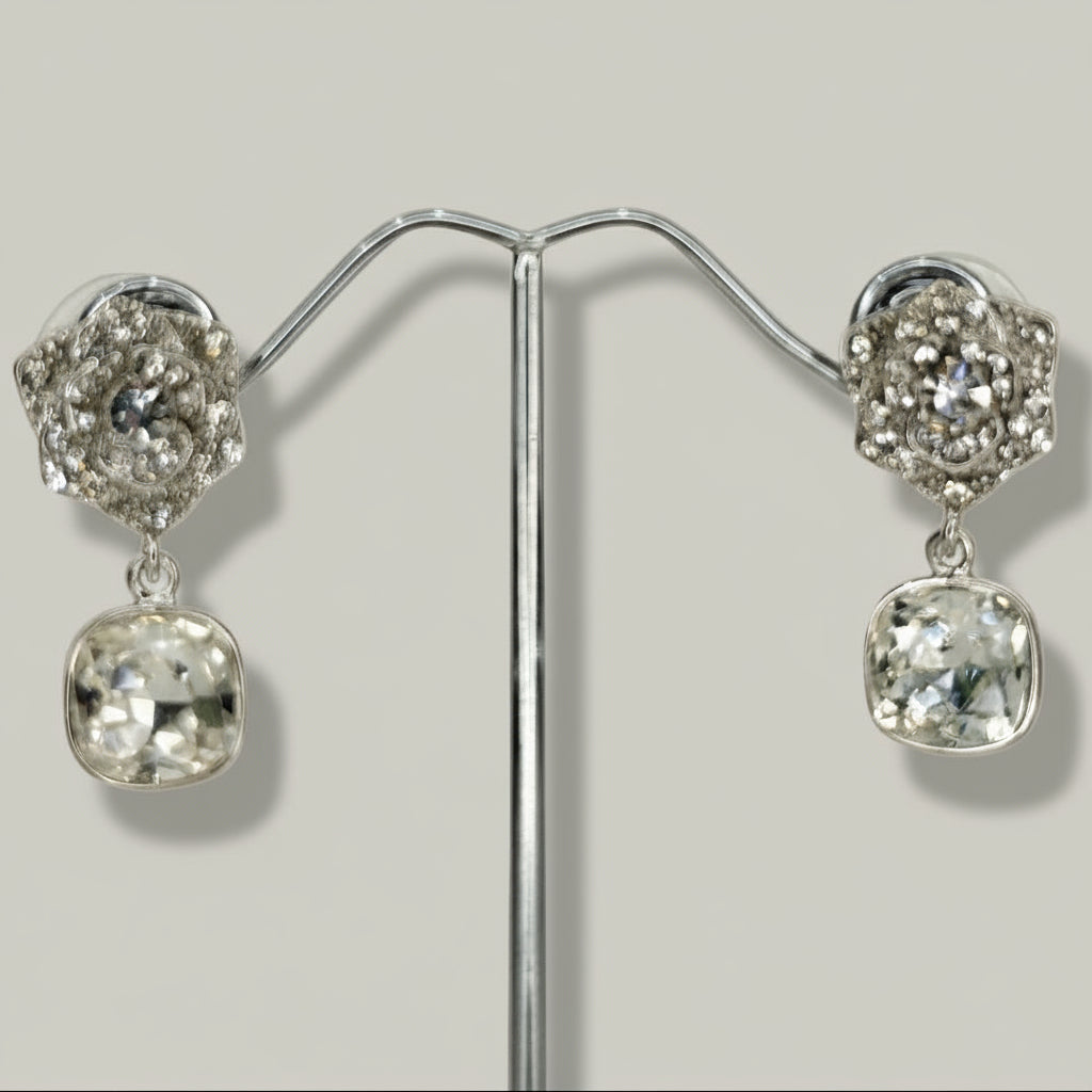 Evershine - Radiant Crystal Drop Earrings