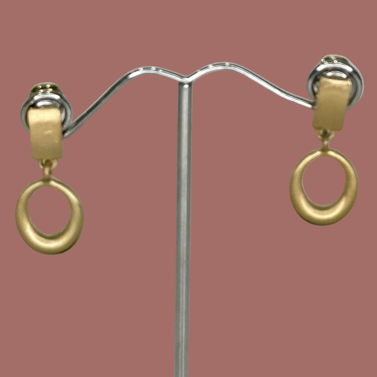 EL-KA - Modern Halo Clip-On Earrings