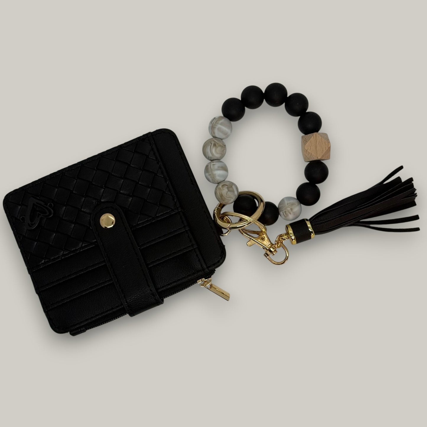 Audrey's - Woven Card Holder Bracelet Set