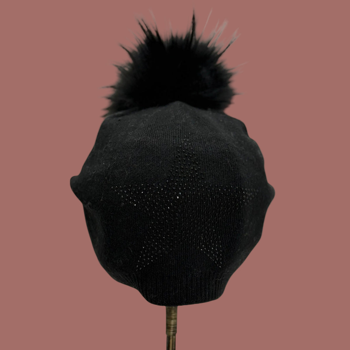 Audrey's - Sparkle Star Pom-Pom Hat