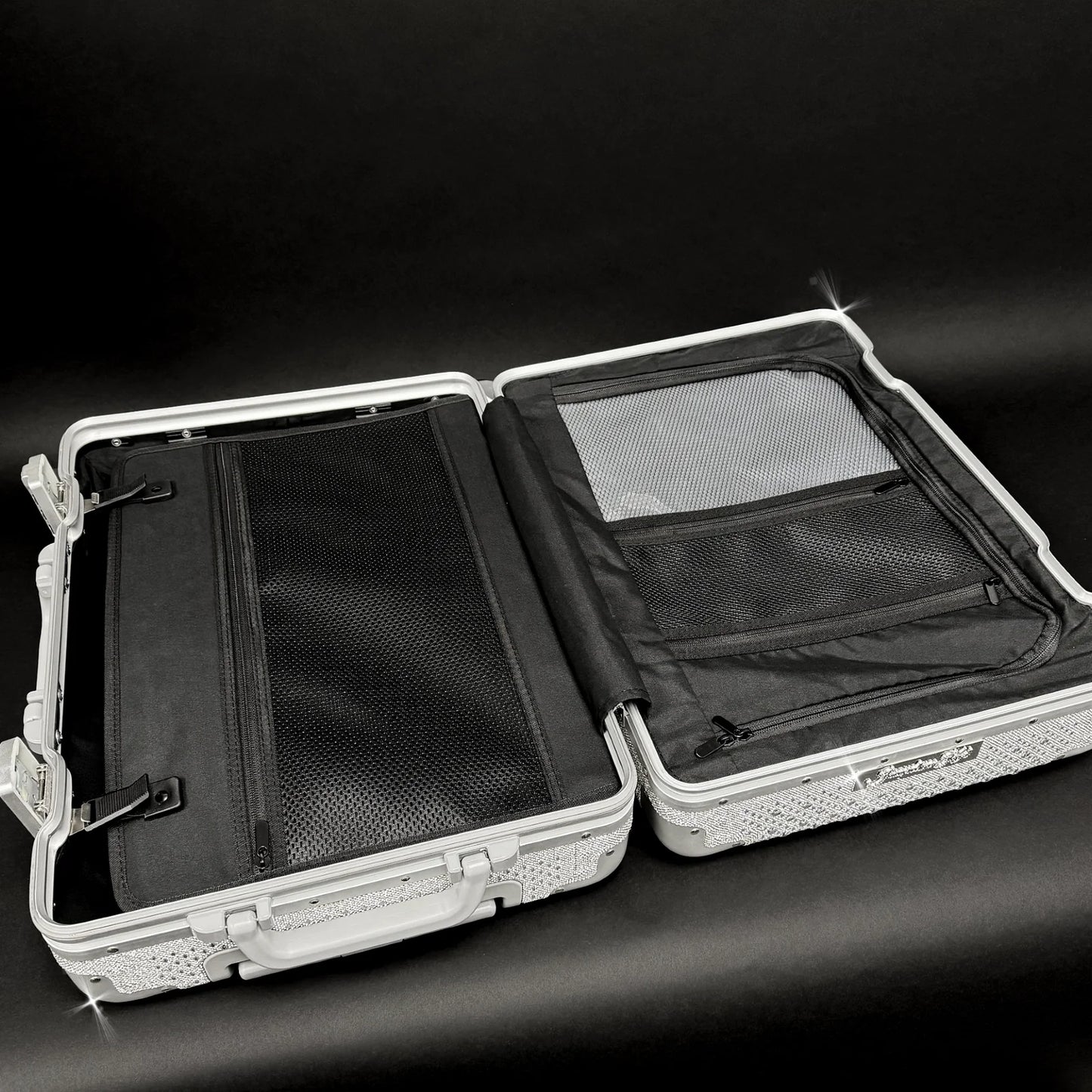 Jacqueline Kent - Rhinestone Carry On Luggage
