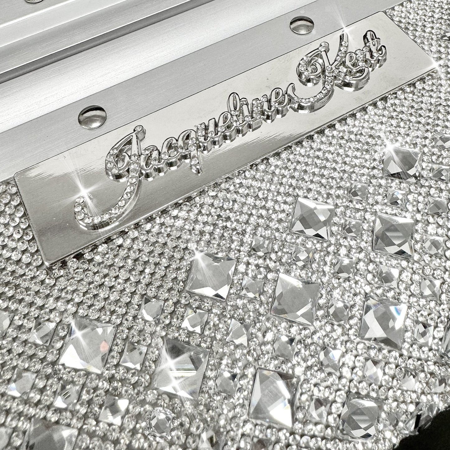 Jacqueline Kent - Rhinestone Carry On Luggage