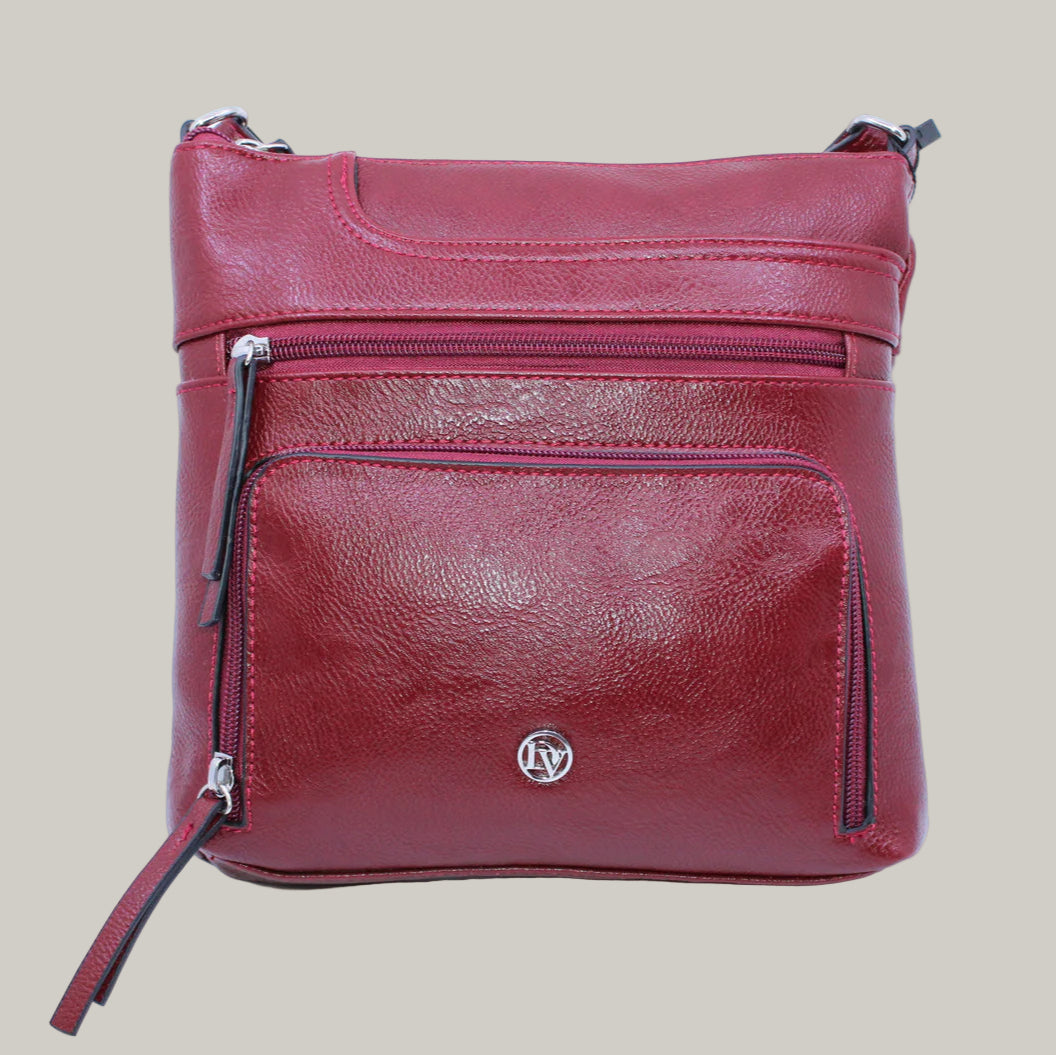 La Diva - Zipper Top Crossbody