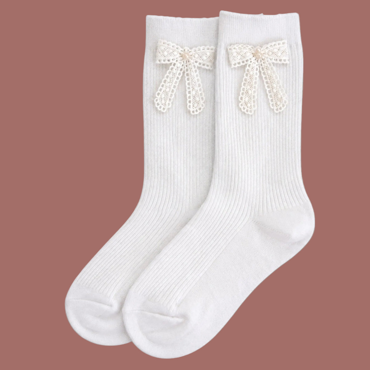 LimLim - Shimmer Bow Socks