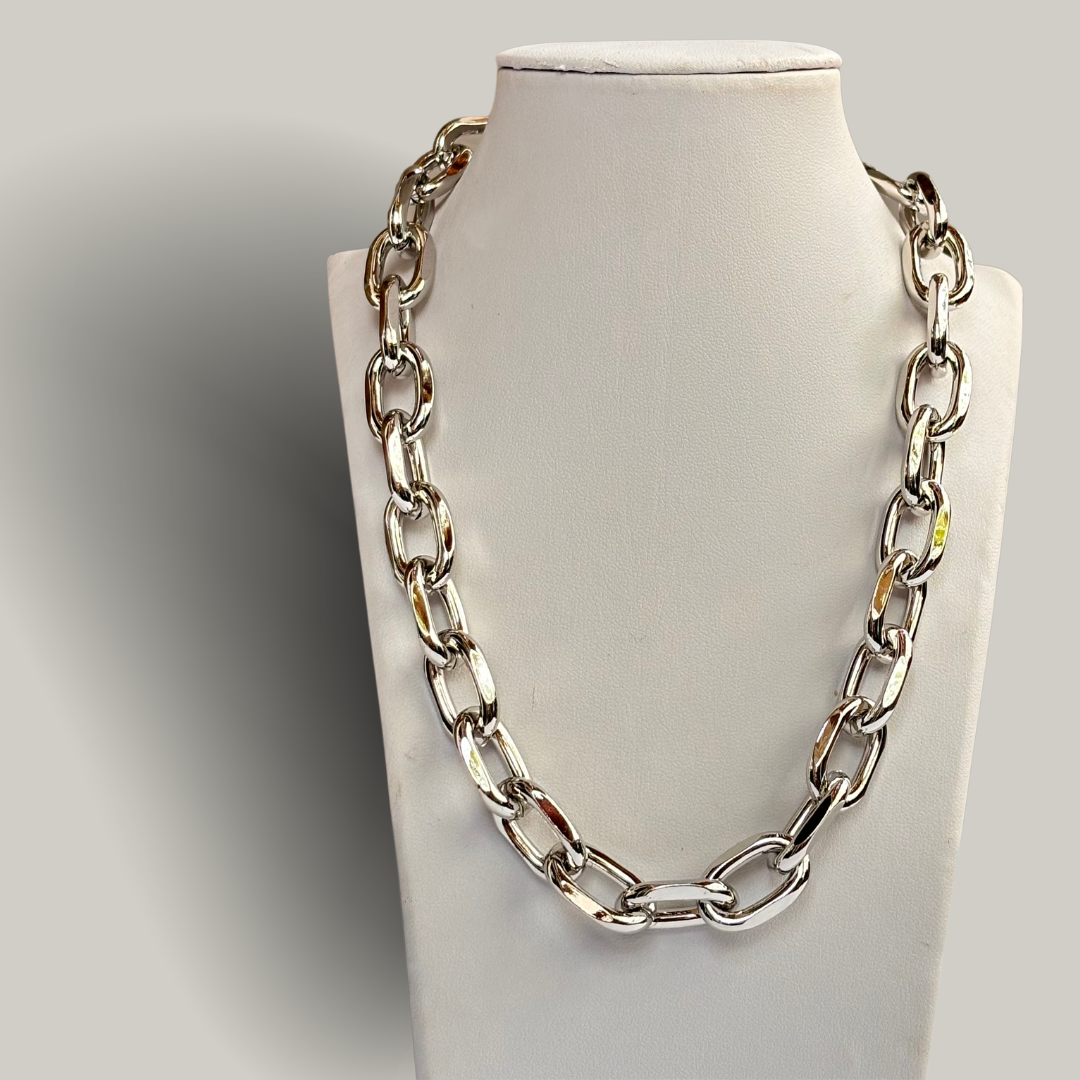 Fashion Jewelry - Simple Chain Link Necklace