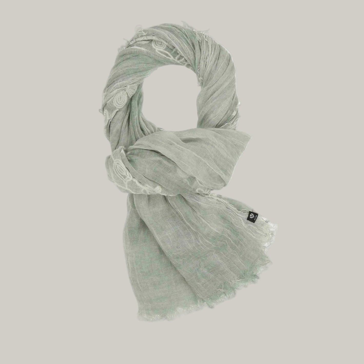 Fraas - Stole With Floral Embroidery