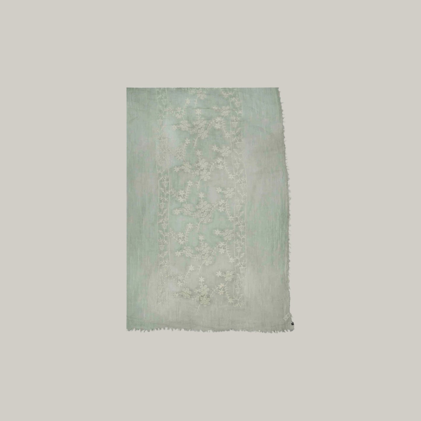 Fraas - Stole With Floral Embroidery