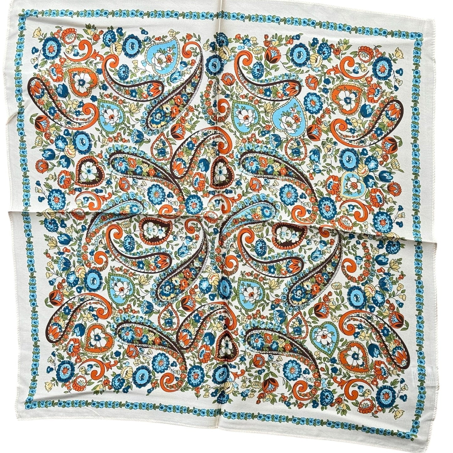Difirenze - Autumn Bloom Paisley Scarf