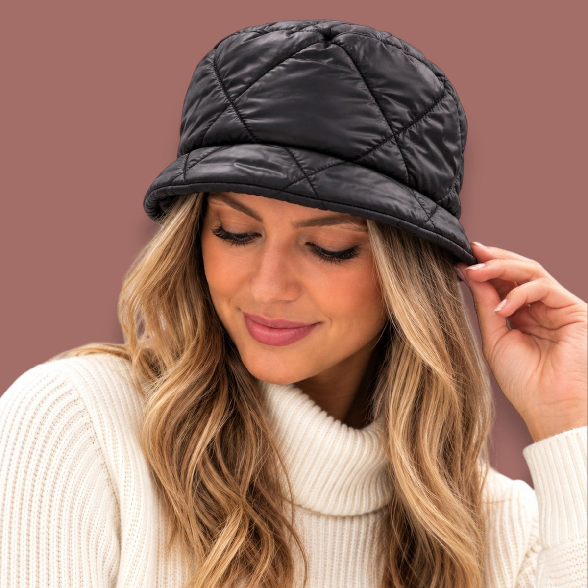Audrey's - Quilted Puffer Bucket Hat