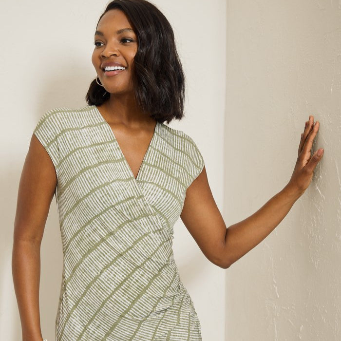 Tommy Bahama - Twist Waist Short Sleeve Dress
