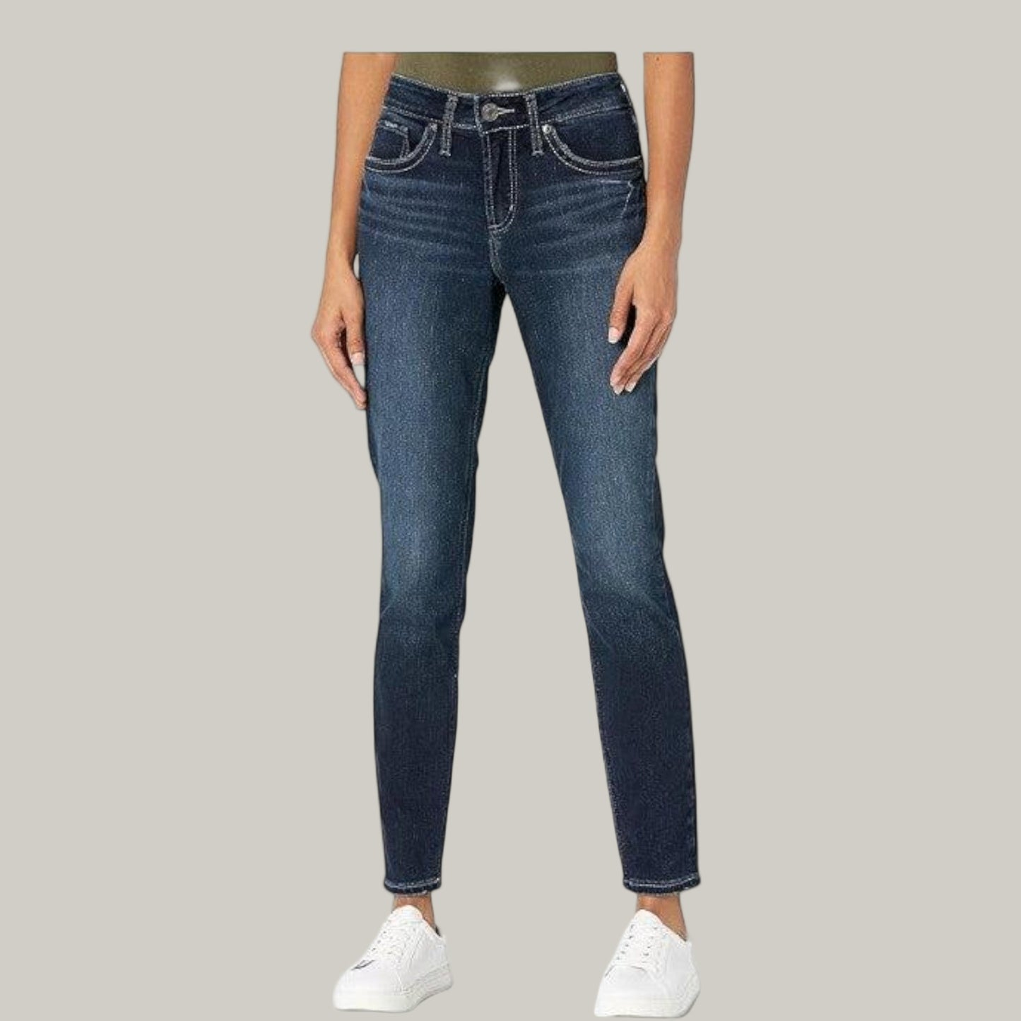 Silver Jeans - Suki Mid Rise Skinny Jeans