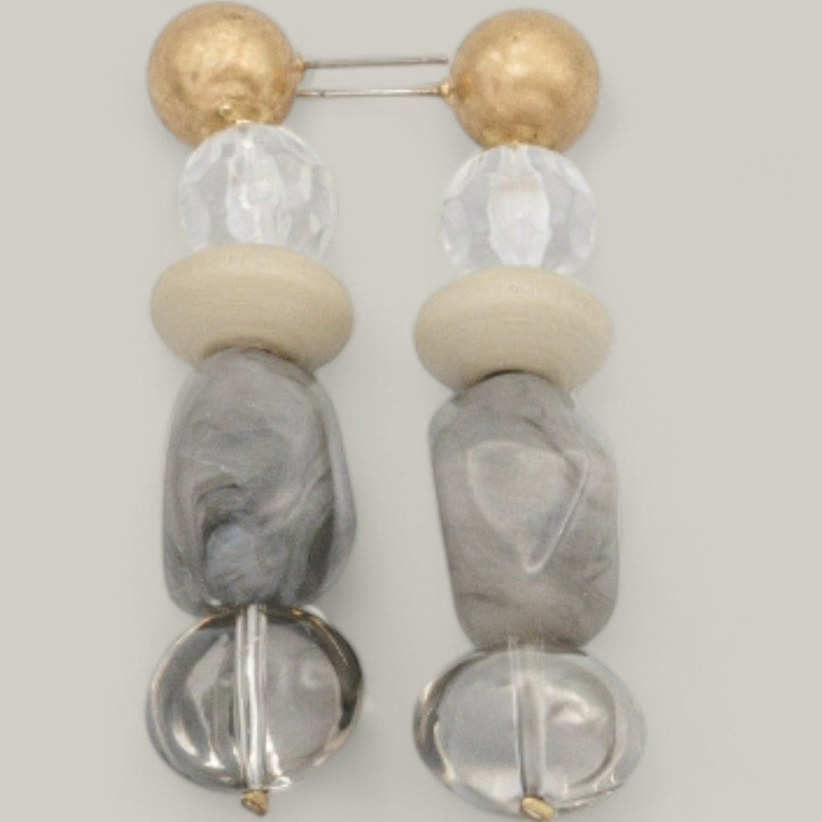 Audrey's - Earrings with Glass Beads