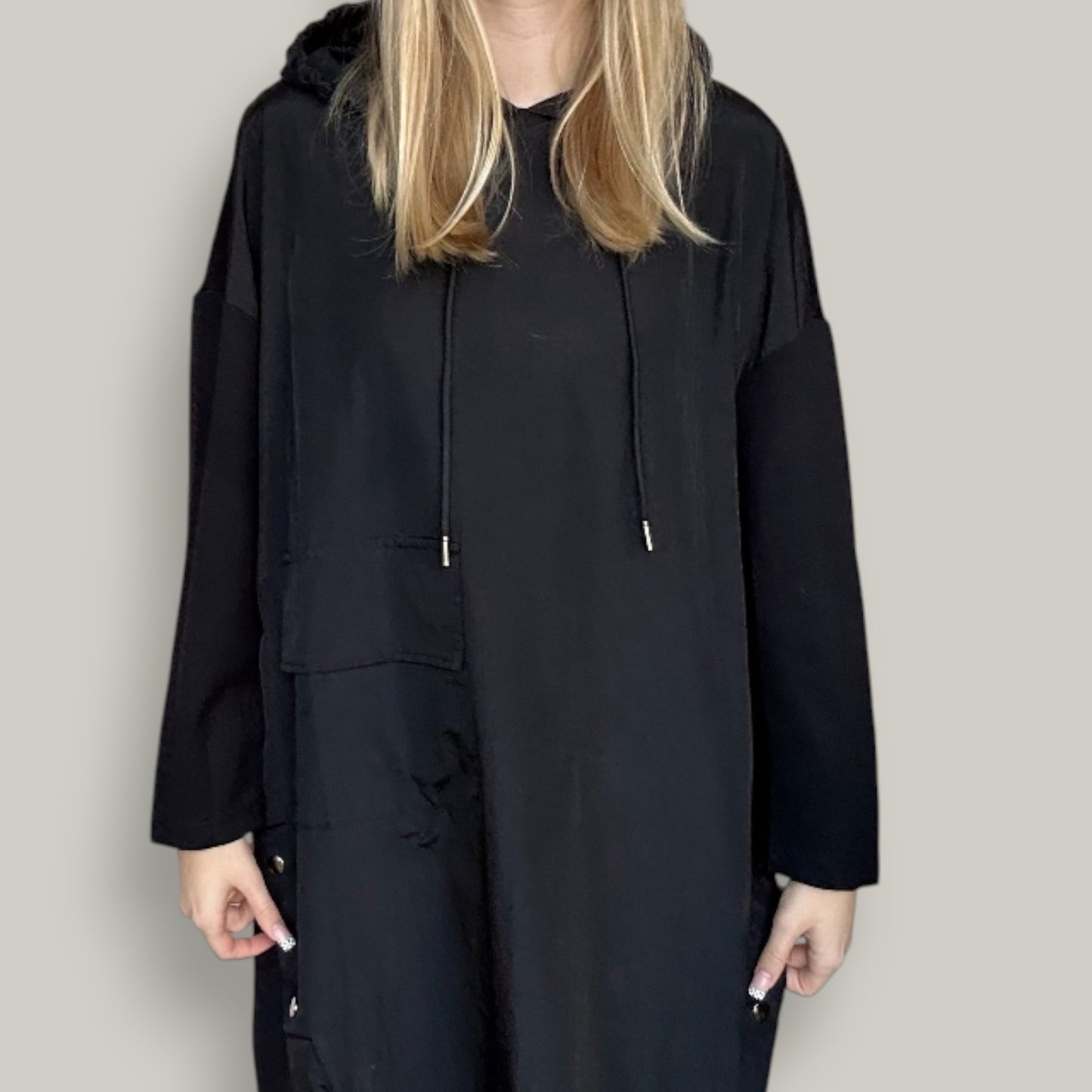 Red Coral - Long Wearing Pullover Jacket