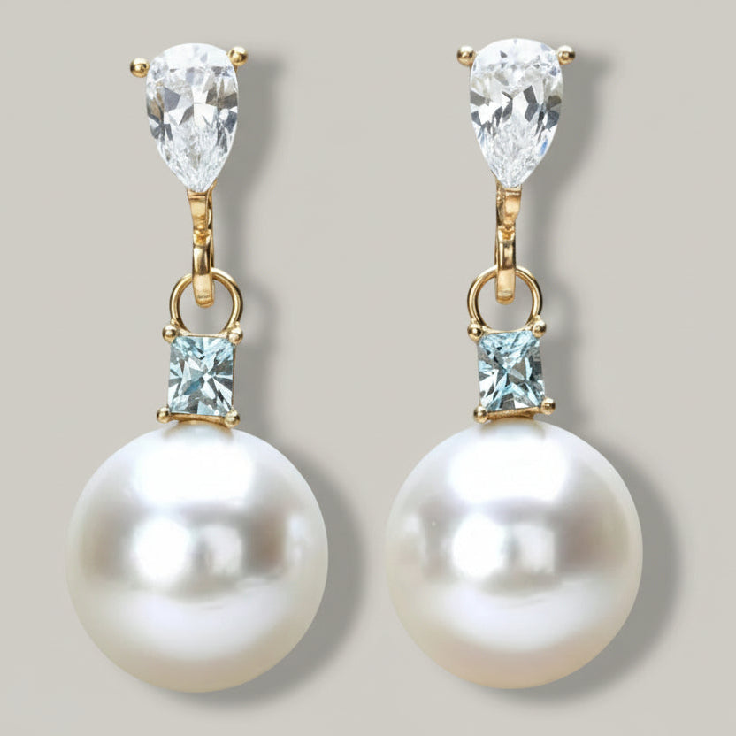 Audrey's - Moonlit Pearl Drop Earrings