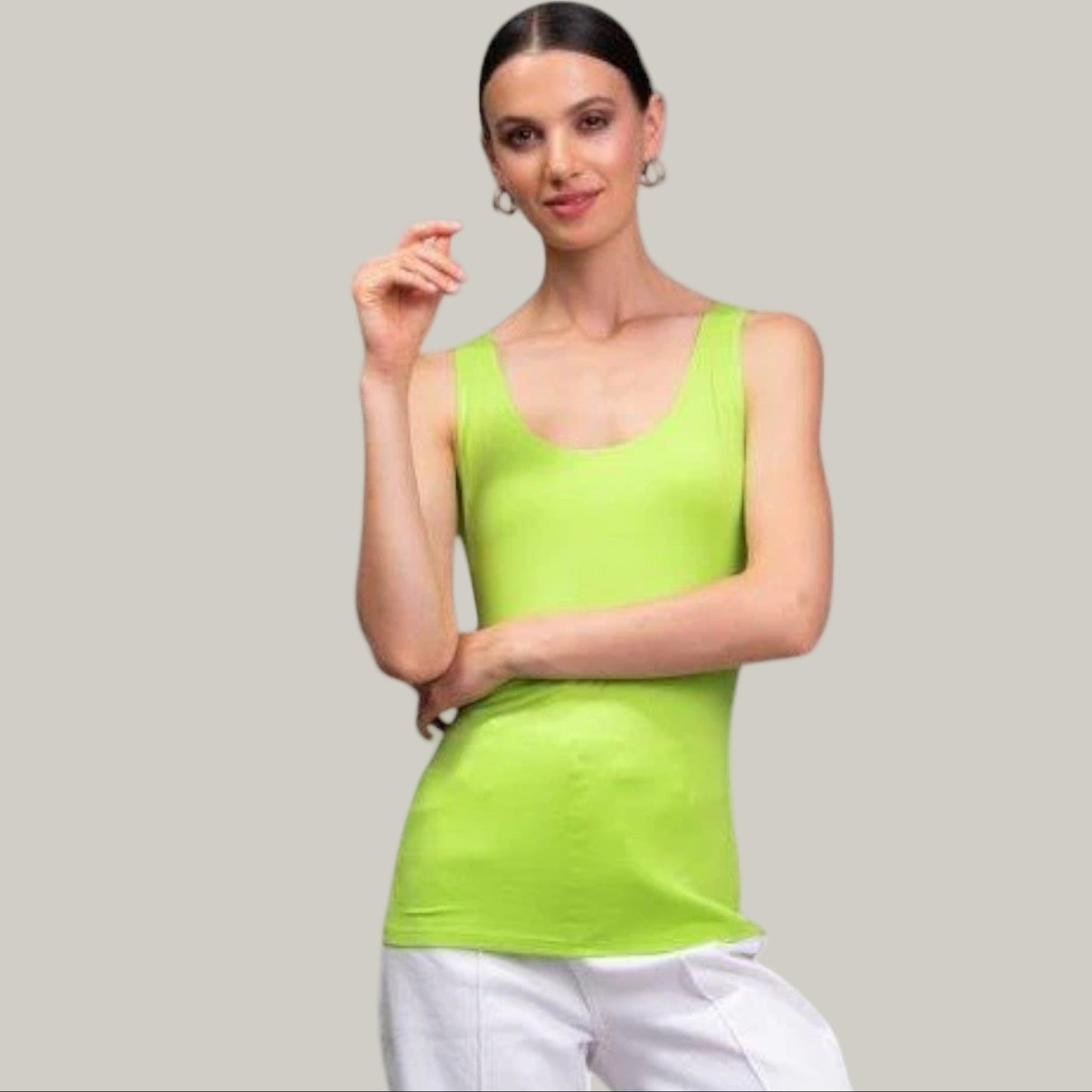 Alison Sheri - Fitted Tank Top