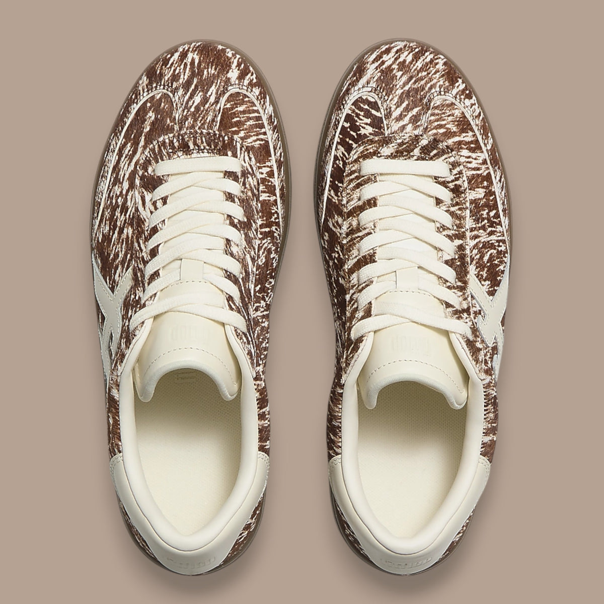 FitFlop - Leather Pony-Hair Sneakers