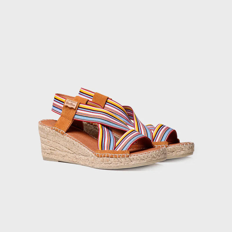 Toni Pons - Tina Multi-Colour Wedge