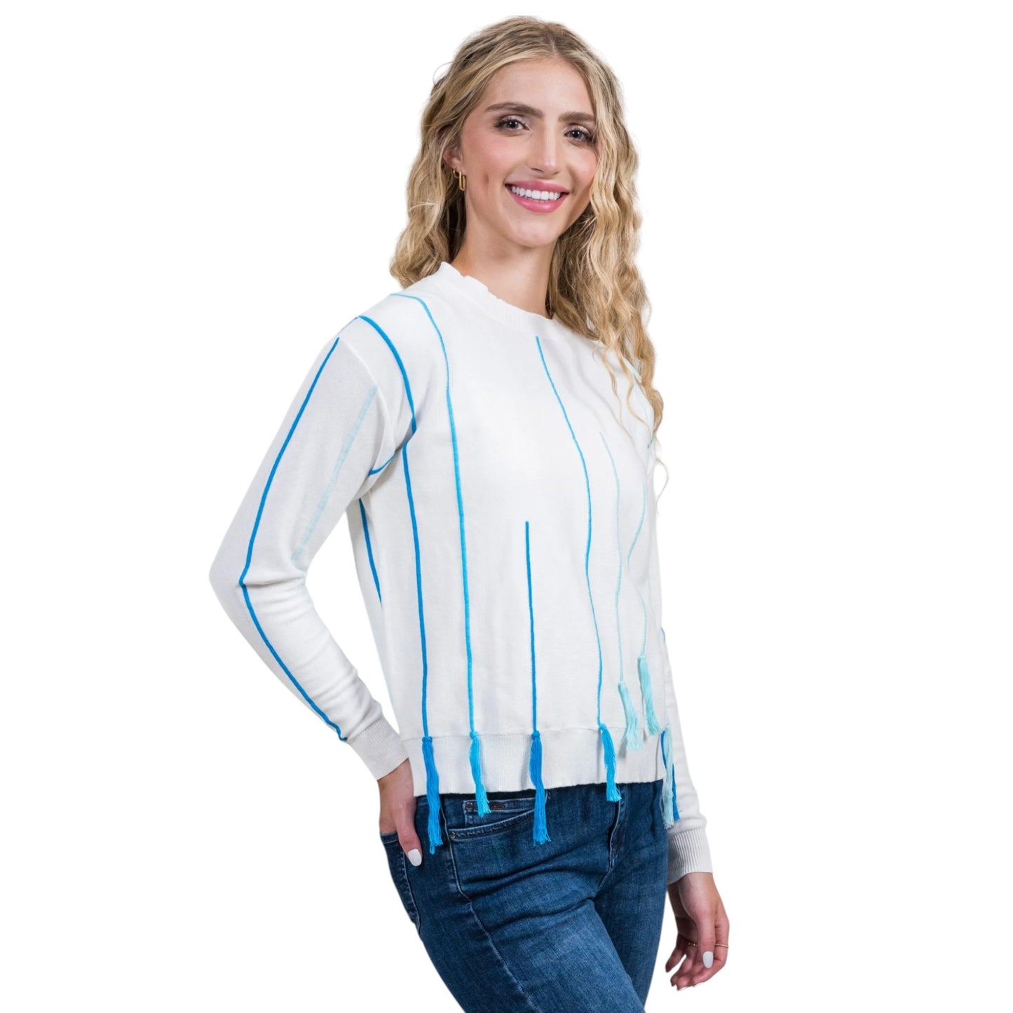 Trisha Tyler - Tassel Sweater