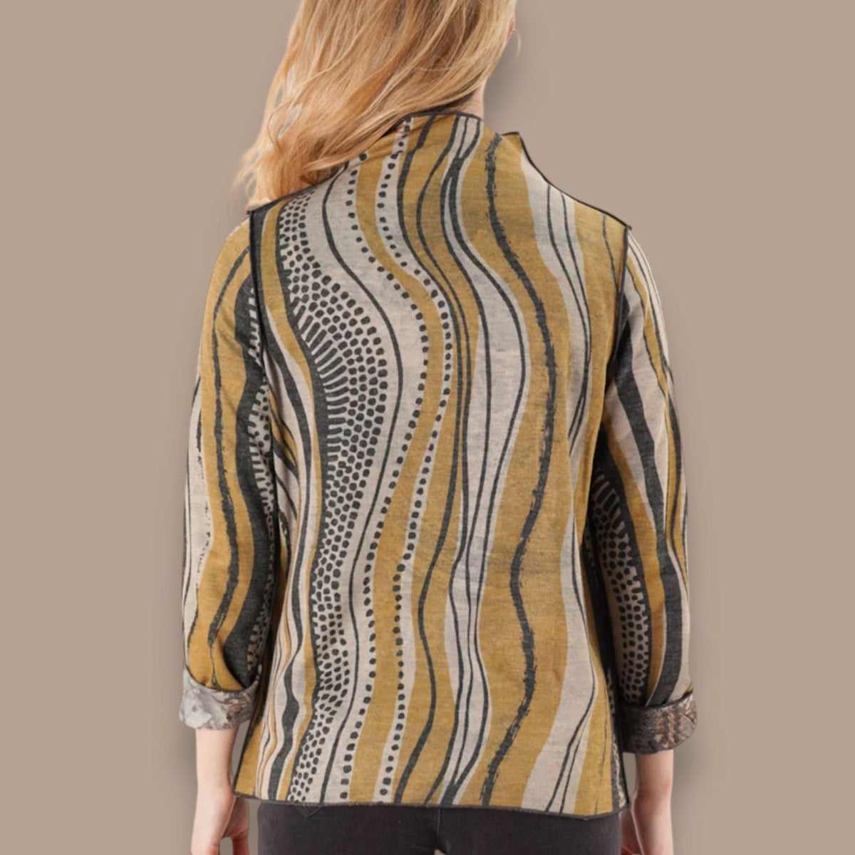 Trisha Tyler - Reversible Mock-Neck Top