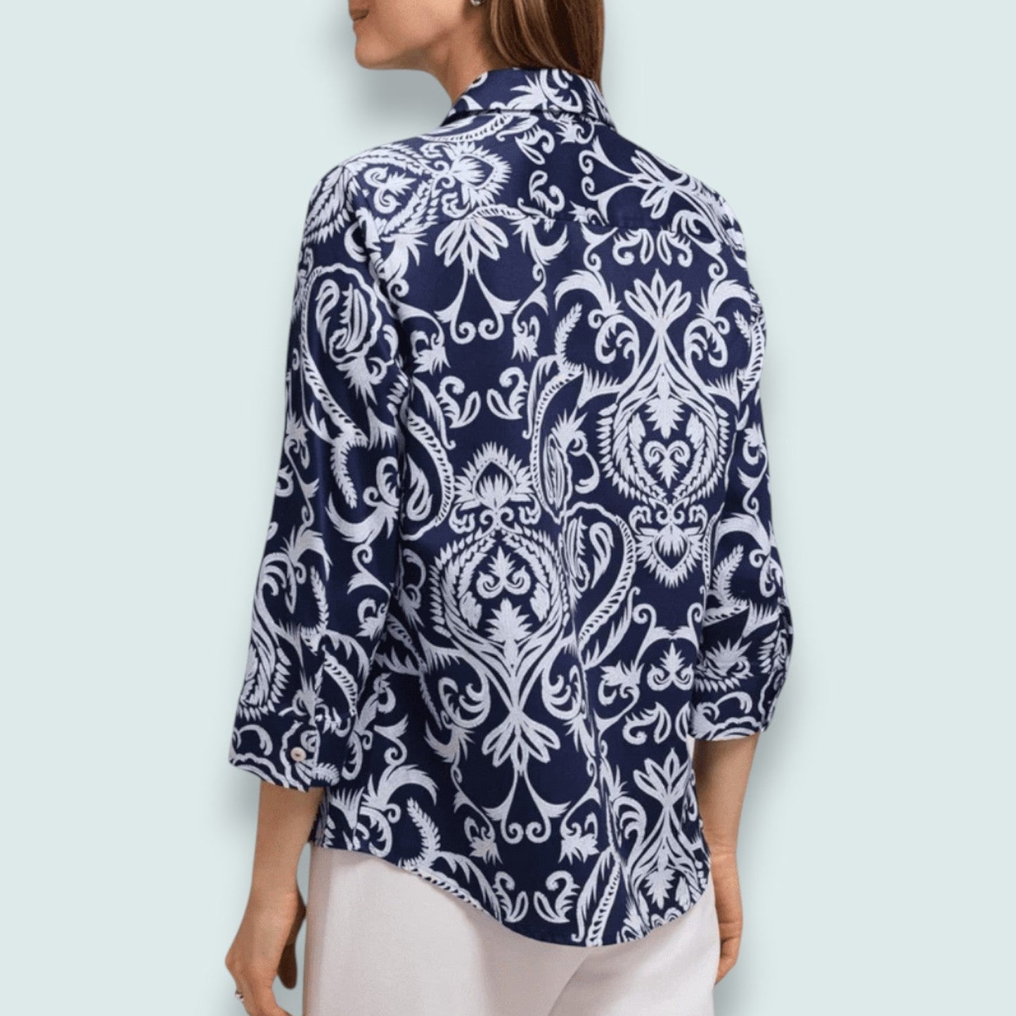 Foxcroft - Hampton 3/4 Sleeve Blouse